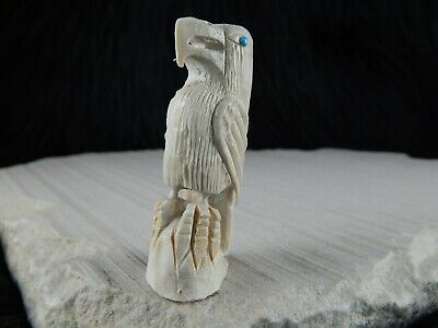 Eagle - Zuni Fetish - Garrick Weeka - Zuni Eagle Carving - Native American - High Lonesome Trading