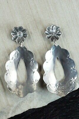 Navajo Sterling Silver Earrings - Rita Lee