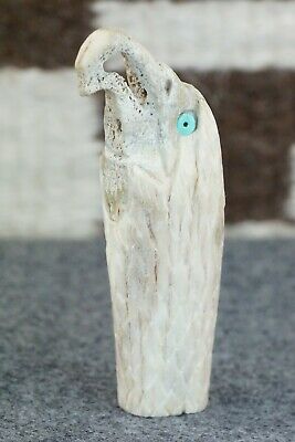 Eagle Zuni Fetish Carving - Allison White