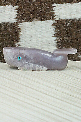 Whale Zuni Fetish Carving - Alex Tsethlikai