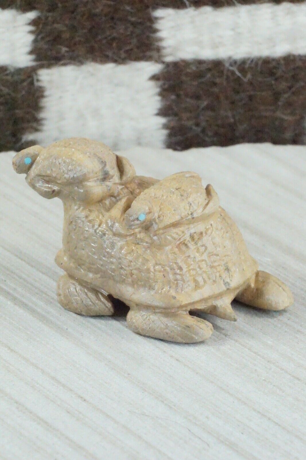 Turtle Zuni Fetish Carving - Michelle Cheama