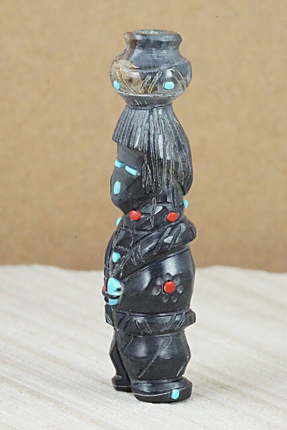 Ola Maiden Zuni Fetish Carving - Danette Laate