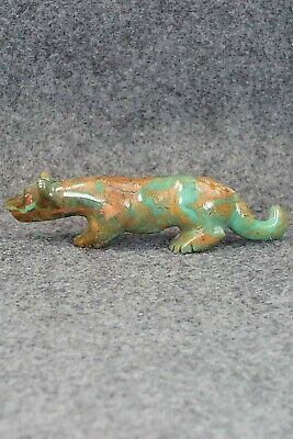 Mountain Lion Zuni Fetish Carving - Andres Quandelacy