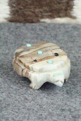 Turtle Zuni Fetish Carving - Taylor Gia - High Lonesome Trading