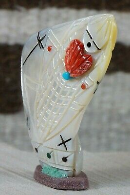 Corn Maiden Zuni Fetish Carving - Vickie Quandelacy - High Lonesome Trading