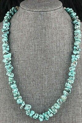 Navajo Turquoise Nugget Necklace - Louise Joe - High Lonesome Trading