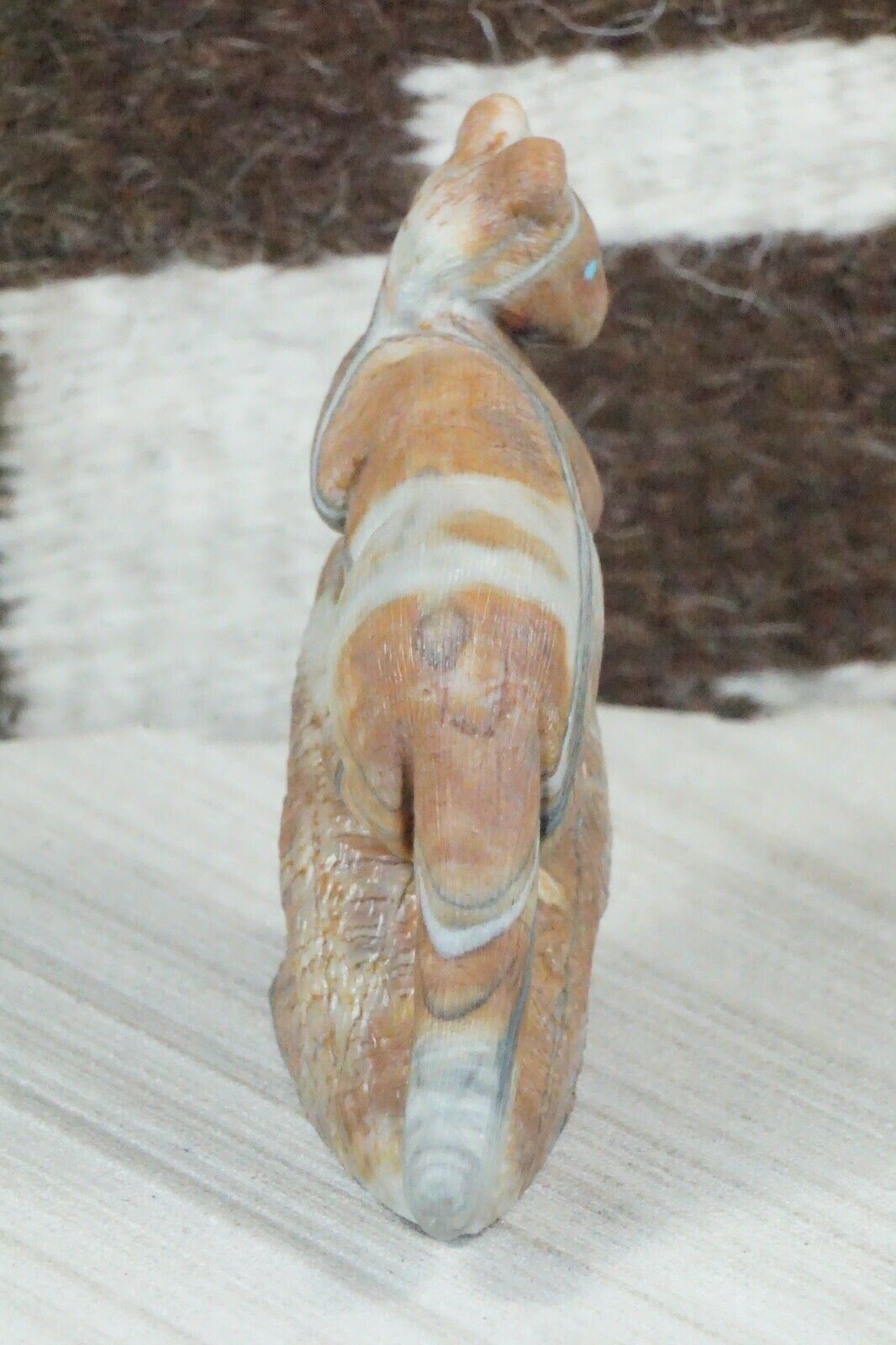 Mountain Lion Zuni Fetish Carving - Colin Weeka - High Lonesome Trading