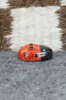 Lady Bug Zuni Fetish Carving - Reynold Lunasee