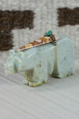 Bear Zuni Fetish Carving - Alex Tsethlikai - High Lonesome Trading