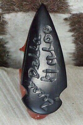 Bear Zuni Fetish Carving - Della Haloo - High Lonesome Trading