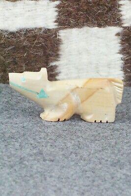 Bear Zuni Fetish Carving - Georgia Quandelacy - High Lonesome Trading