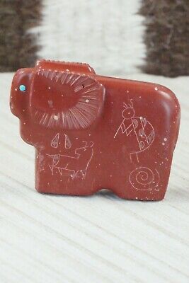 Ram Zuni Fetish Carving - Ulysses Mahkee