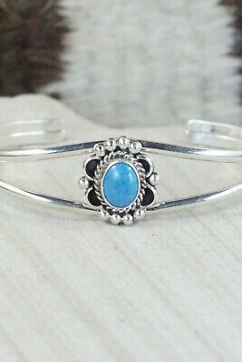 Navajo Turquoise & Sterling Silver Bracelet - Jan Mariano