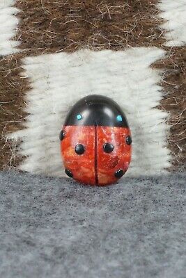 Lady Bug Zuni Fetish Carving - Reynold Lunasee