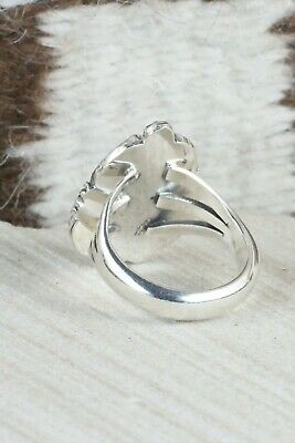Turquoise & Sterling Silver Ring - Irvin Tsosie - Size 9