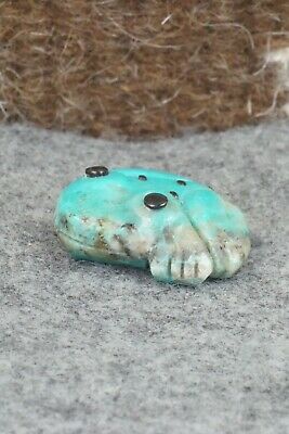 Frog Zuni Fetish Carving - Reynold Lunasee