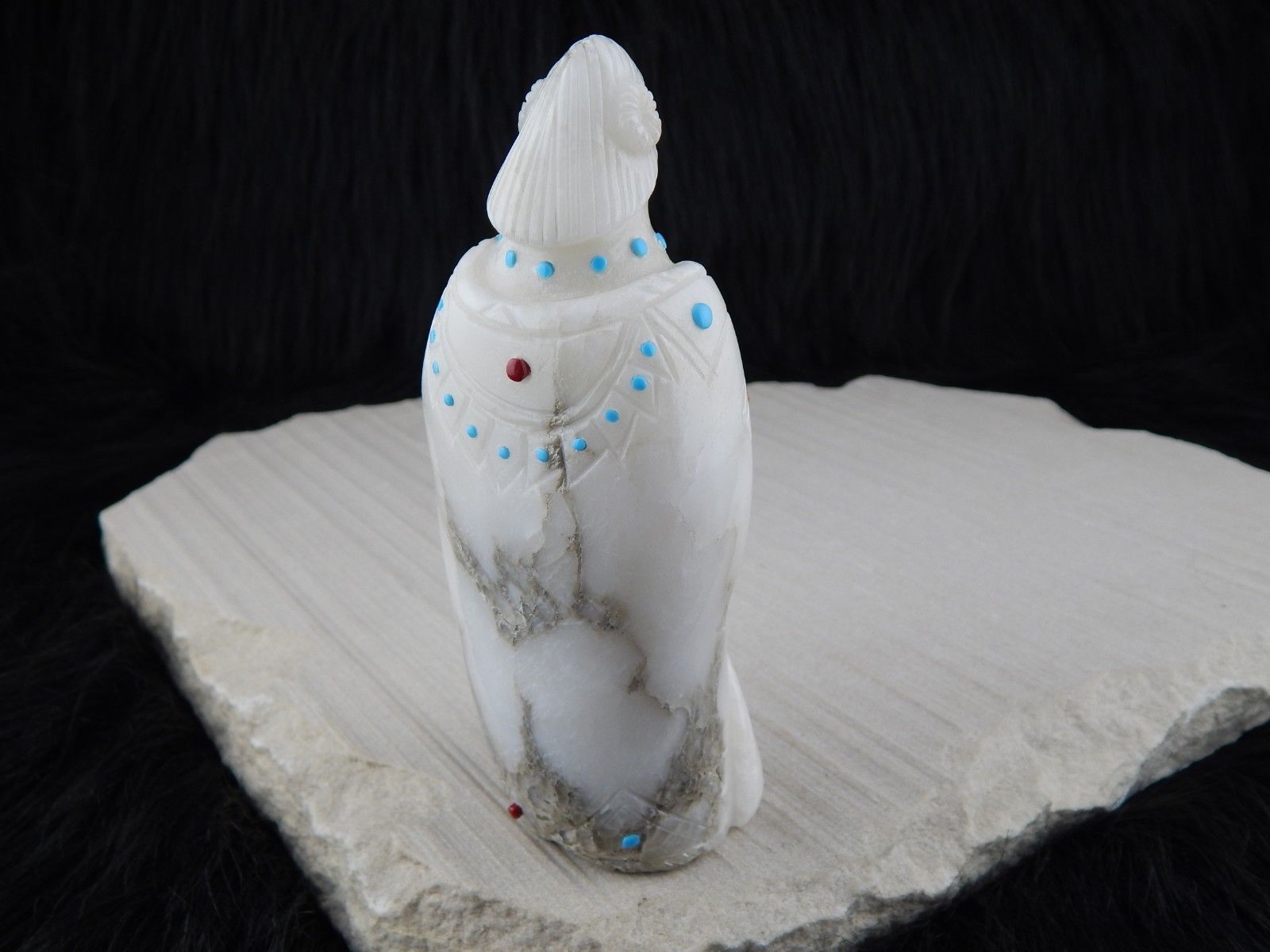 Corn Maiden Zuni Fetish Carving - Michael Laweka - High Lonesome Trading