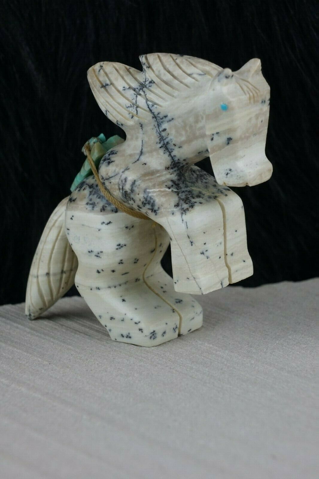 Horse Zuni Fetish Carving - Douglas Martza - High Lonesome Trading