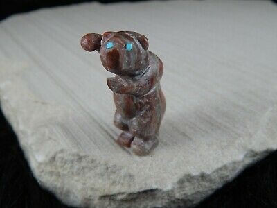 Bear Zuni Fetish Carving - Leo Pincion - High Lonesome Trading