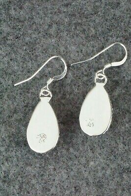 Onyx & Sterling Silver Earrings - Angeline Platero