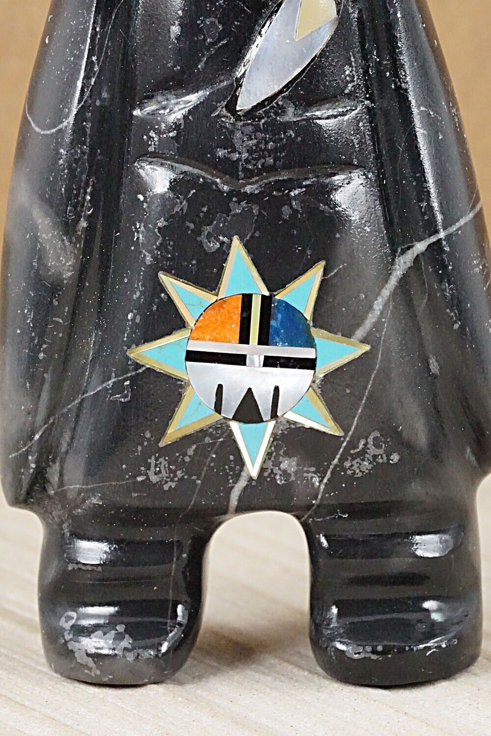 Corn Maiden Zuni Fetish Carving - Andres Lementino