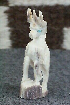 Deer Zuni Fetish Carving - Jerrold Lahaleon - High Lonesome Trading