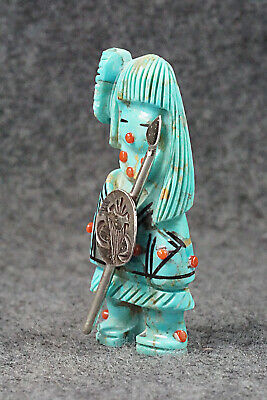 Hunter Zuni Fetish Carving - Claudia Peina