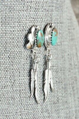 Turquoise & Sterling Silver Earrings - Rita Largo