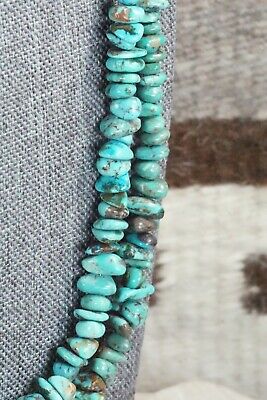 Turquoise & Sterling Silver Necklace - Navajo