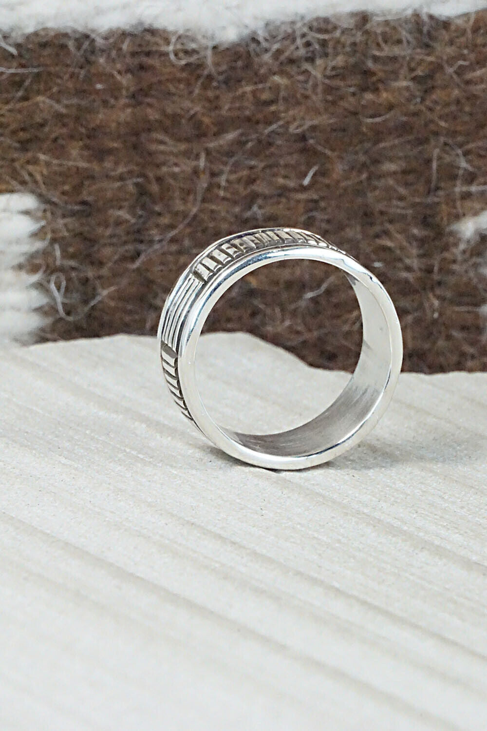 Sterling Silver Ring - Bruce Morgan - Size 9