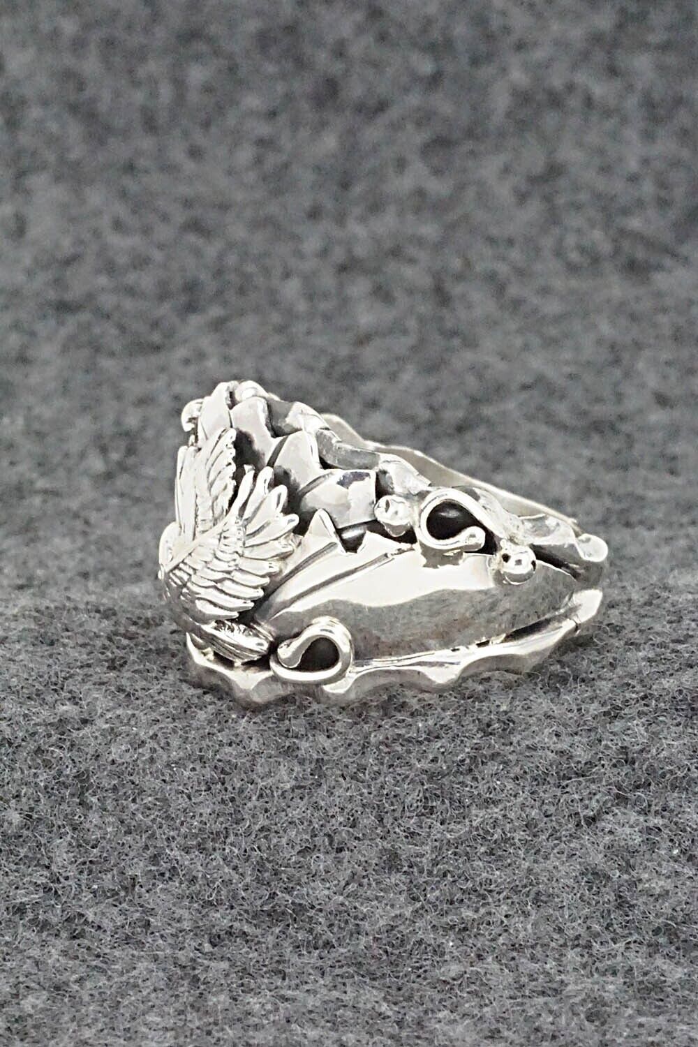 Sterling Silver Ring - Genevieve Francisco - Size 13