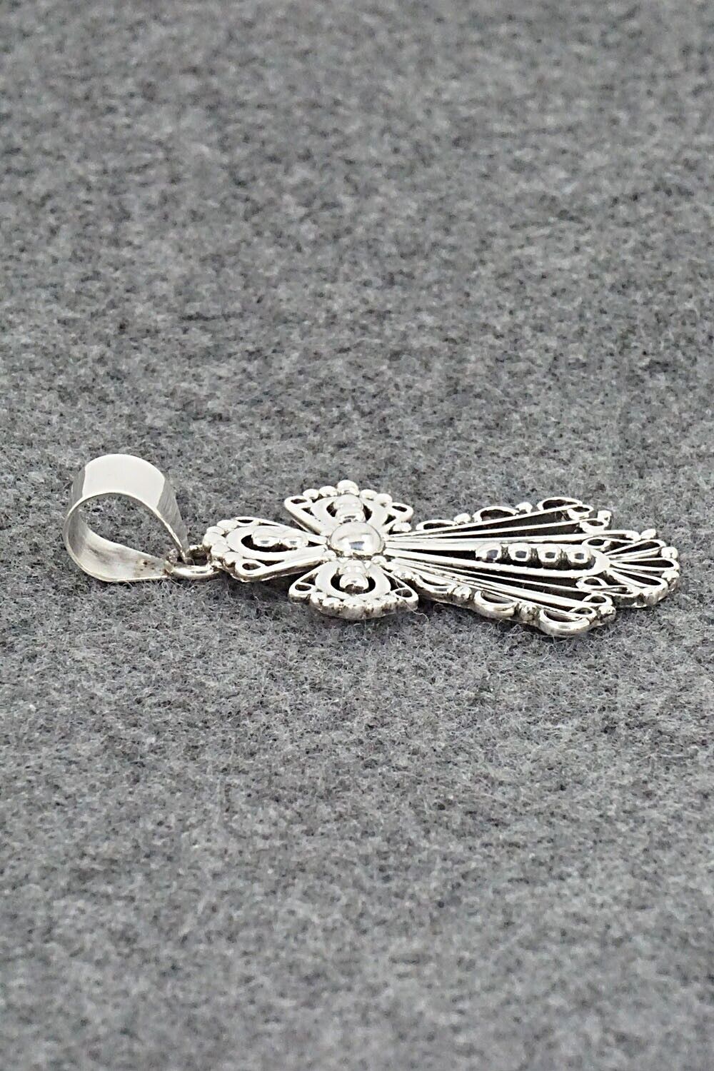 Sterling Silver Pendant - Lorena Nez