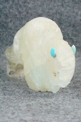 Buffalo Zuni Fetish Carving - Kevin Quam