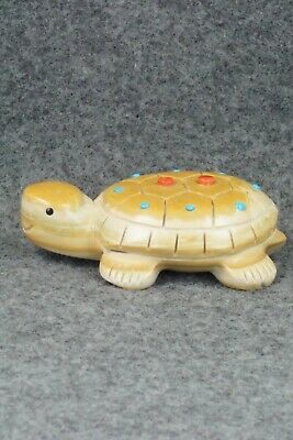 Turtle Zuni Fetish Carving - Reynold Lunasee