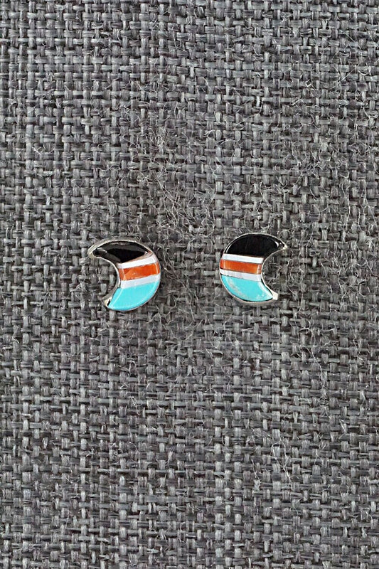 Multi Stone & Sterling Silver Earrings - Francisco Chapito