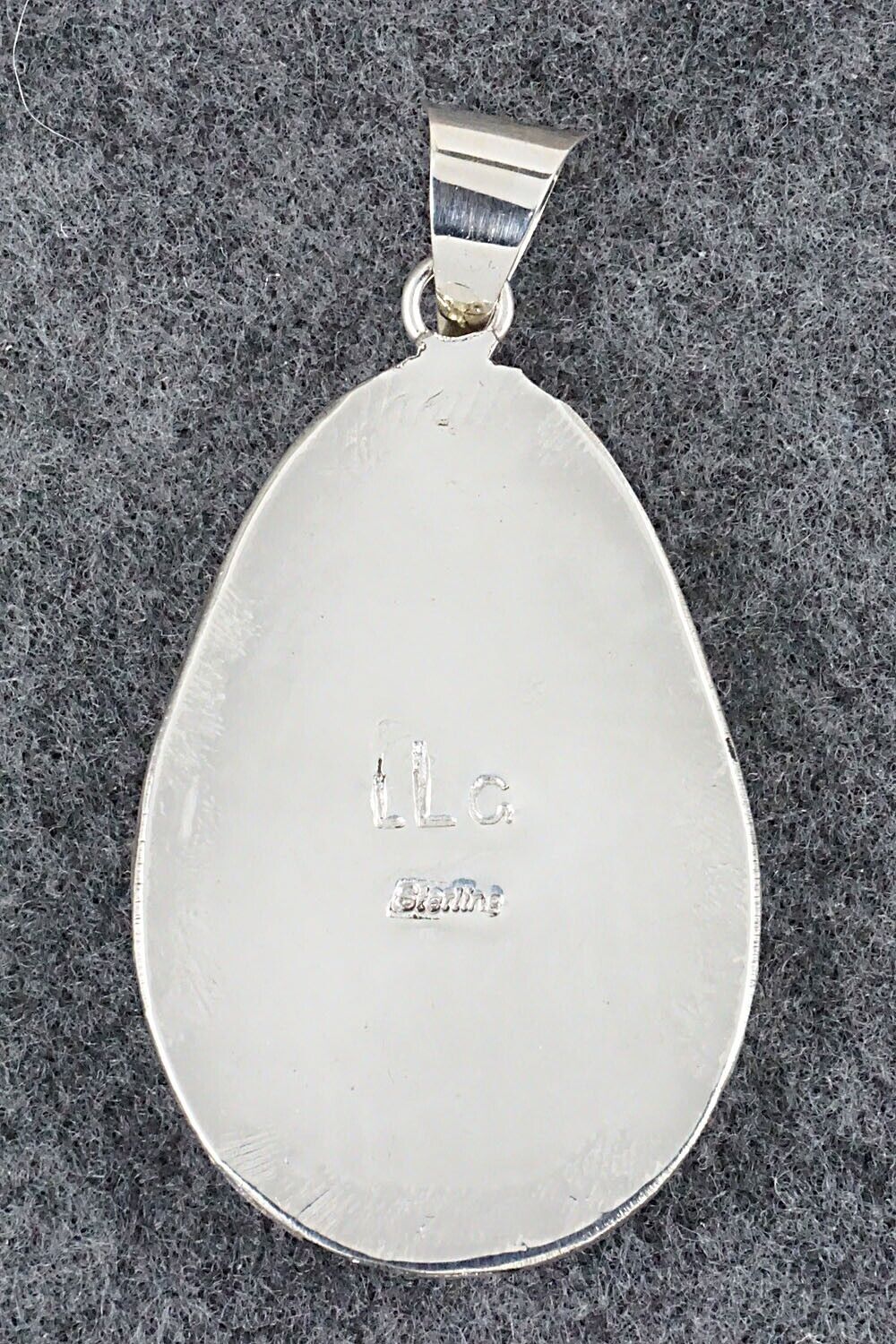 Multi Stone & Sterling Silver Pendant - Gladys Lamy