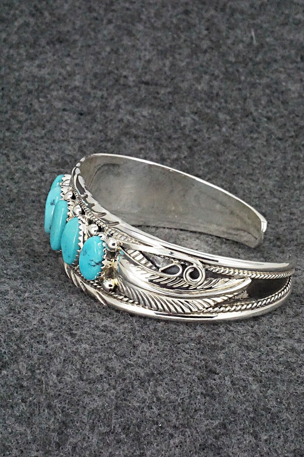 Turquoise & Sterling Silver Bracelet - Davey Morgan