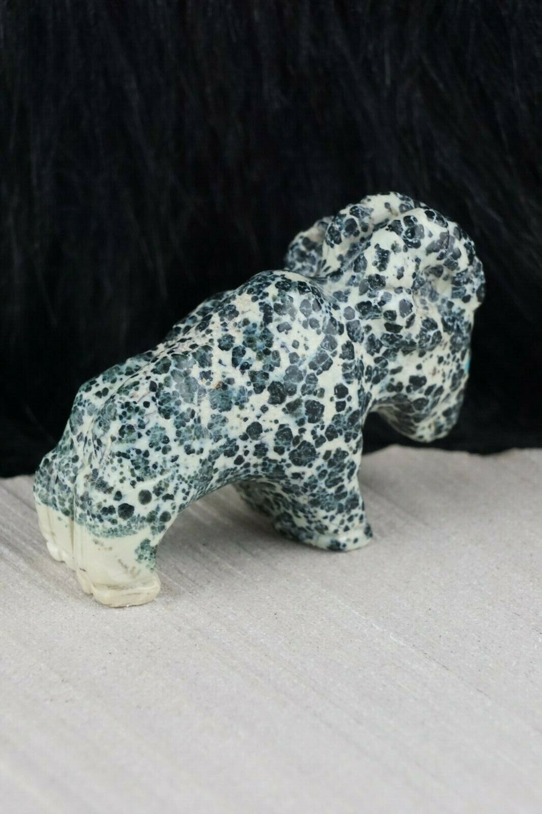 Ram Zuni Fetish Carving - Kevin Quam - High Lonesome Trading