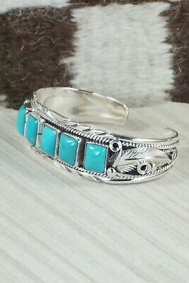 Turquoise & Sterling Silver Bracelet - Davey Morgan
