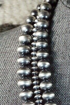 Sterling Silver Navajo Pearl Necklace - Preston Haley