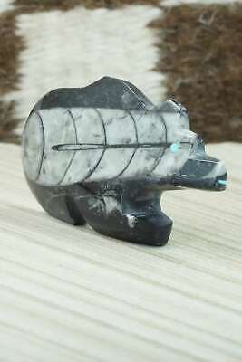 Bear Zuni Fetish Carving - Bernard Laiwakete