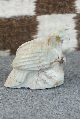 Quail Zuni Fetish Carving - Derrick Kaamasee