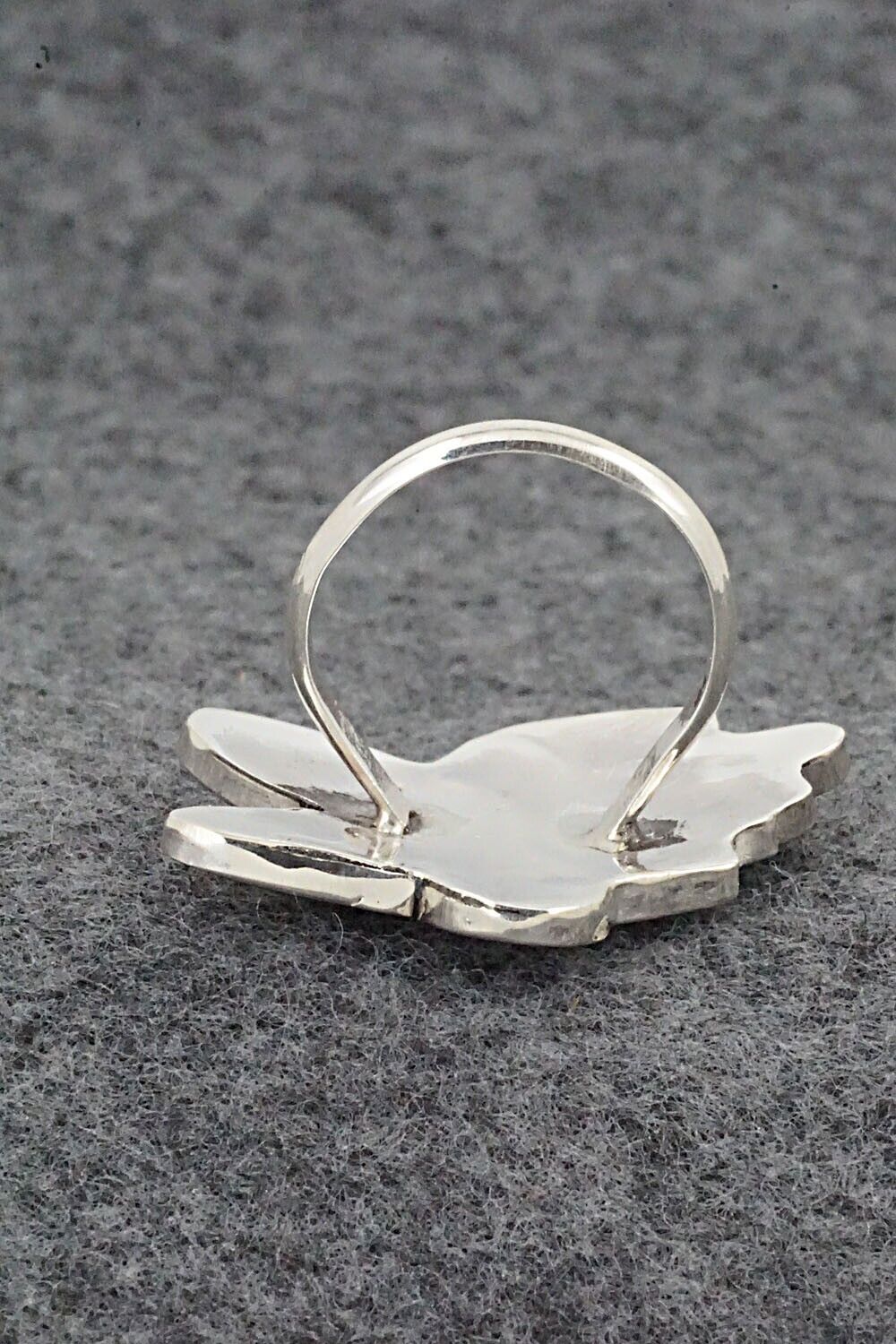 Multi Stone & Sterling Silver Ring - Lenora Gia - Size 8