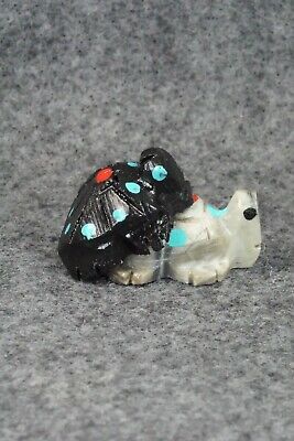 Turtle Zuni Fetish Carving - Carl Etsate