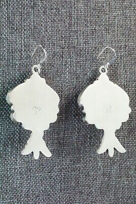 Turquoise & Sterling Silver Earrings - Bobby Platero
