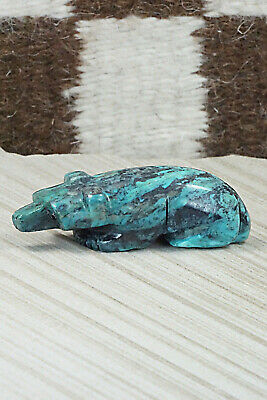 Badger Zuni Fetish Carving - Reynold Lunasee