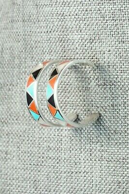Multi Stone & Sterling Silver Earrings - Claudine Haloo