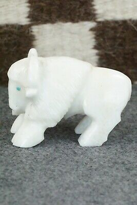 Buffalo Zuni Fetish Carving - Derrick Kaamasee