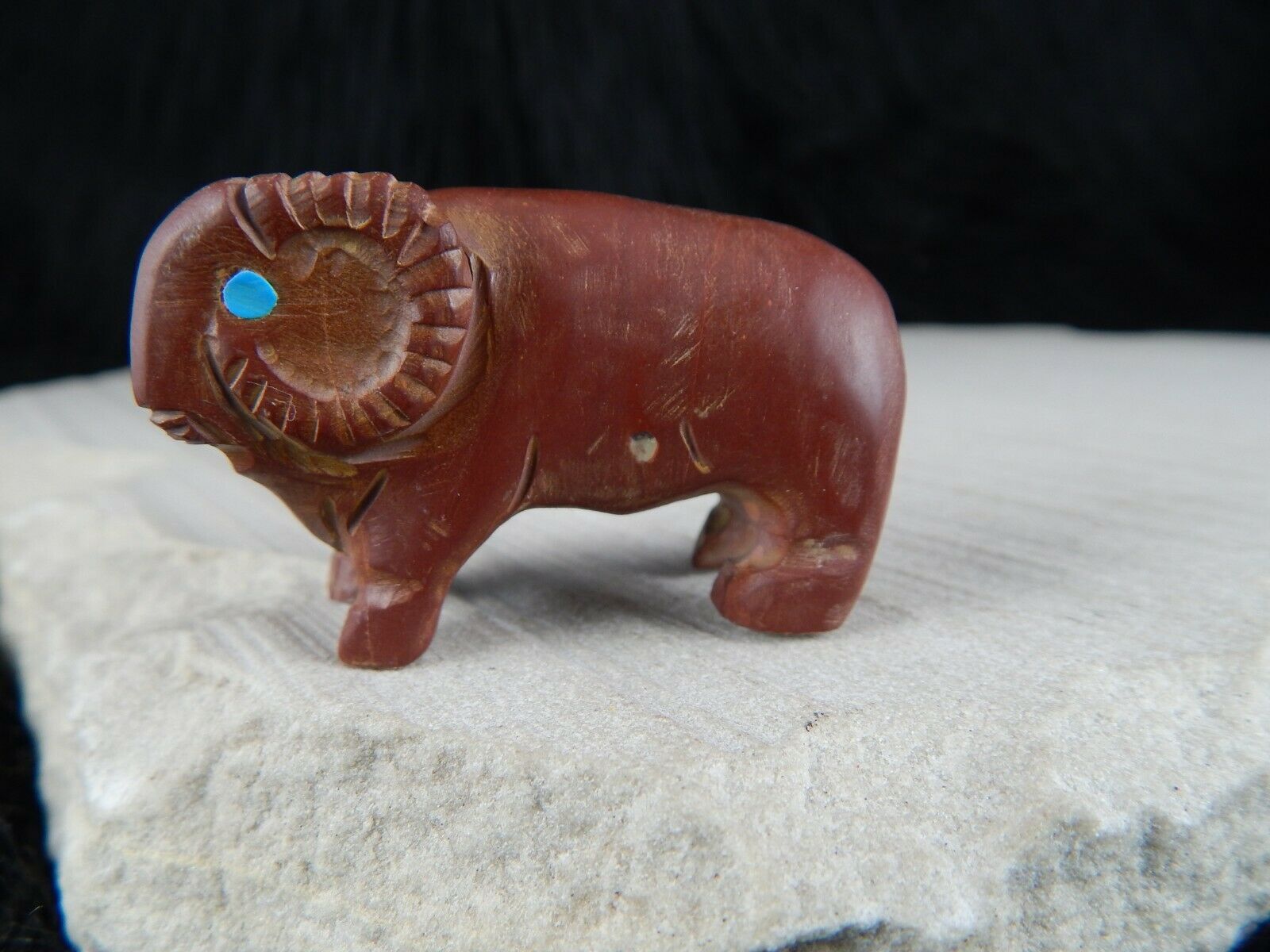 Ram Zuni Fetish Carving - Cody Nastacio - High Lonesome Trading