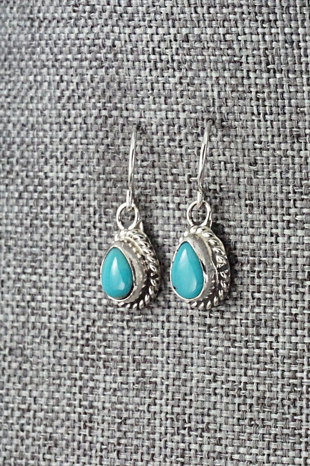 Turquoise & Sterling Silver Earrings - Jan Mariano